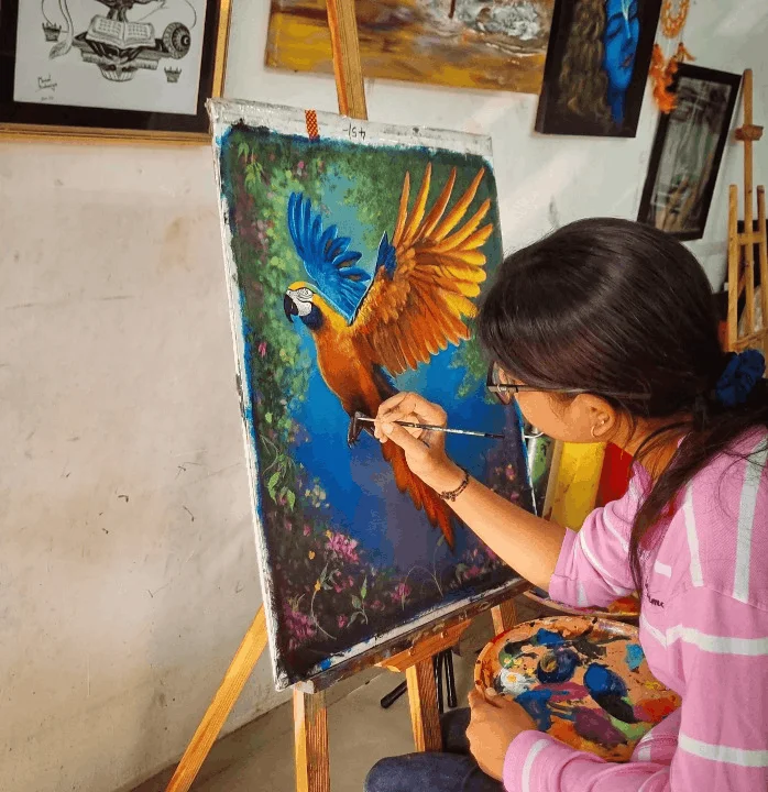  Acrylic Painting Classes in Delhi | Kamal Fine Art Institute 